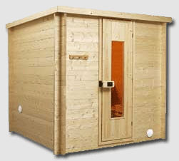 Blockbohlensauna RORO